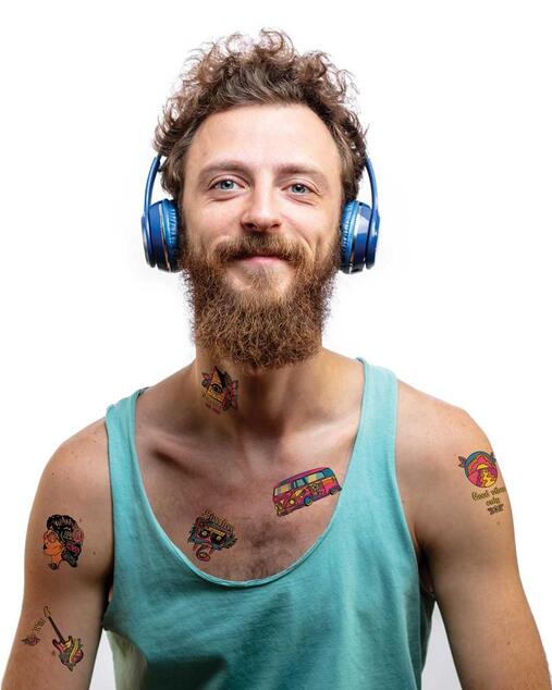 TATTonMe Tetovačky Hippie sada