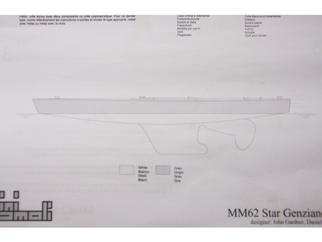 MINI MAMOLI Star Genzianella 1:32 kit