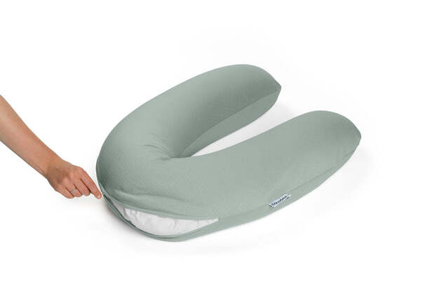 Housse pour coussin d'allaitement multifonction Buddy, Jersey Vert
