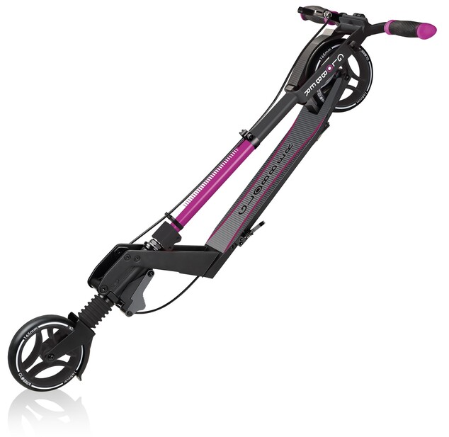 Globber Kolobežka One K 165 BR Ruby s prednym tlmičom a brzdou, nosnosť 100kg