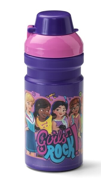 LEGO® Friends Girls Rock desiatový set (fľašu a box) - fialová