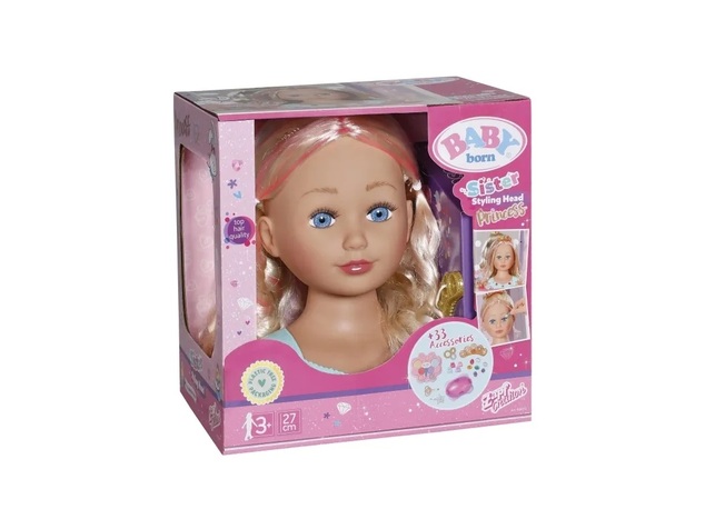 Zapf Creation Staršia sestrička Baby born Česacia hlava