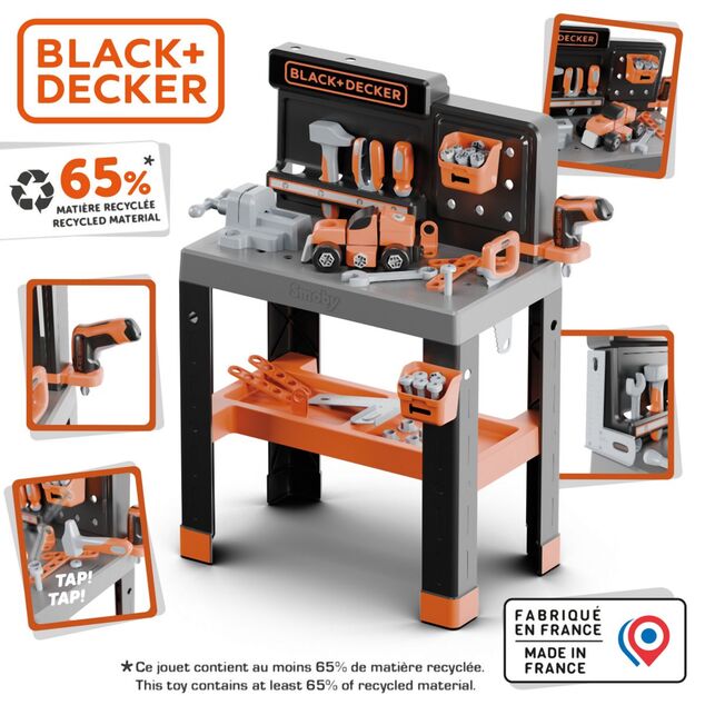 Smoby B&amp;D Pracovná dielňa Bricolo Pro