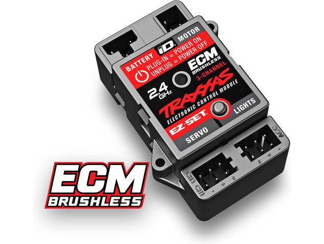 Traxxas motor striedavý 3350ot/V, ECM (pre TRX-4M)