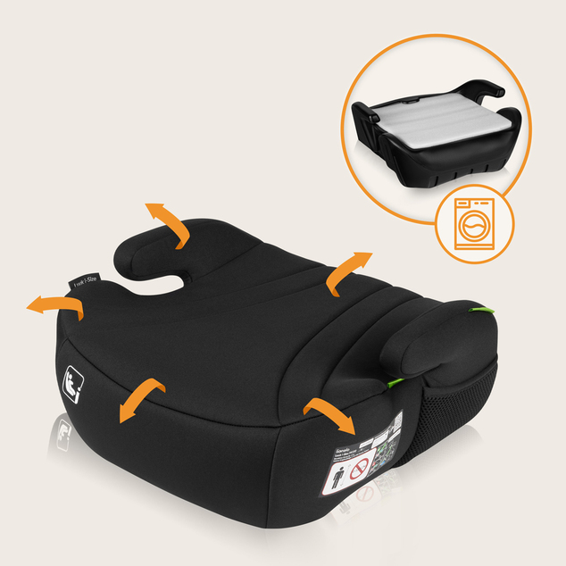 Lionelo Autosedačka Luuk i-Size (125-150 cm) Black