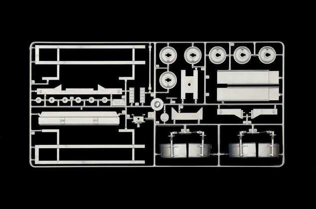 Model Kit truck 3951 - 40’ Container Trailer (1:24)