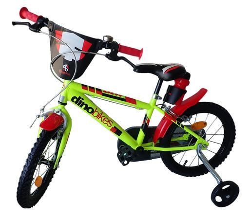 Dino Bikes - Детски велосипед 16" 416US - зелено - черен 2020