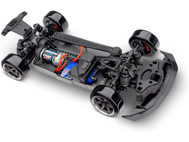 Traxxas 4-Tec Drift Ford Mustang 1:10 RTR čierny