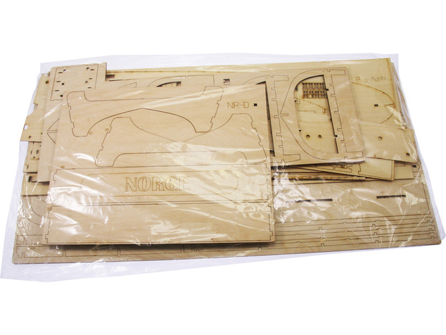 Modell-Tec Kongespiet Norge 1:60 kit