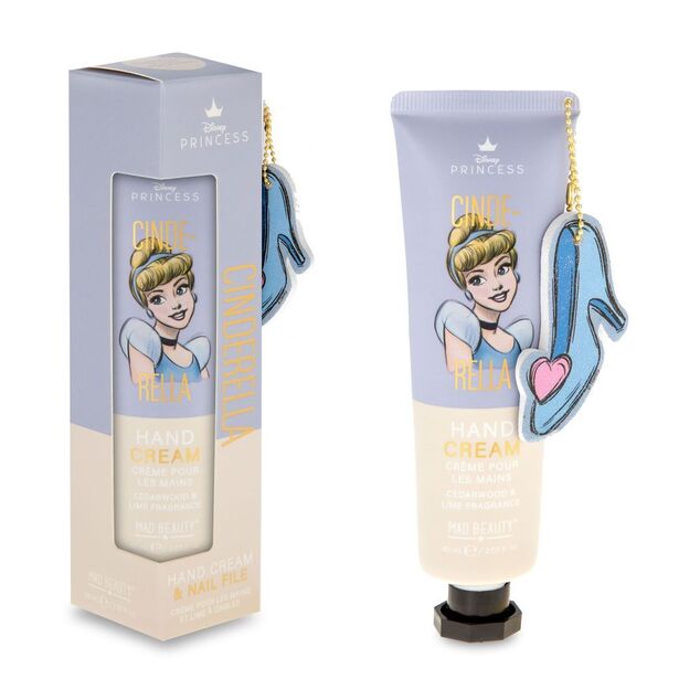 Mad Beauty Cinderella cipő alakú körömreszelő és kézápoló szett 60ml Pure Prin