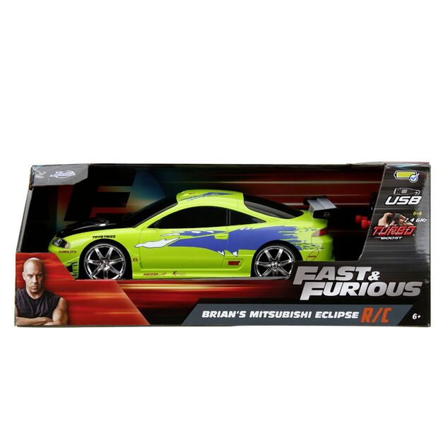 Jada Schnell und wütend RC Auto 1995 Mitsubishi 1:16