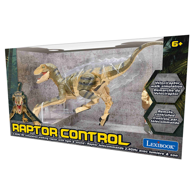 Lexibook RC Dinosaurier mit realistischen Soundeffekten
