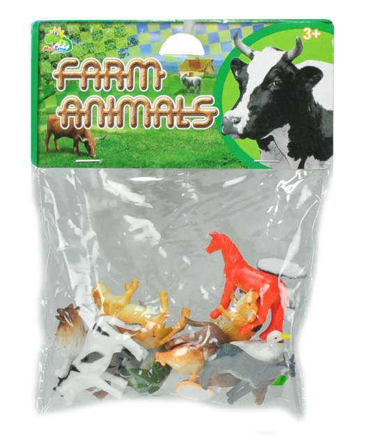 Zvieratka farma 3-5cm 12ks