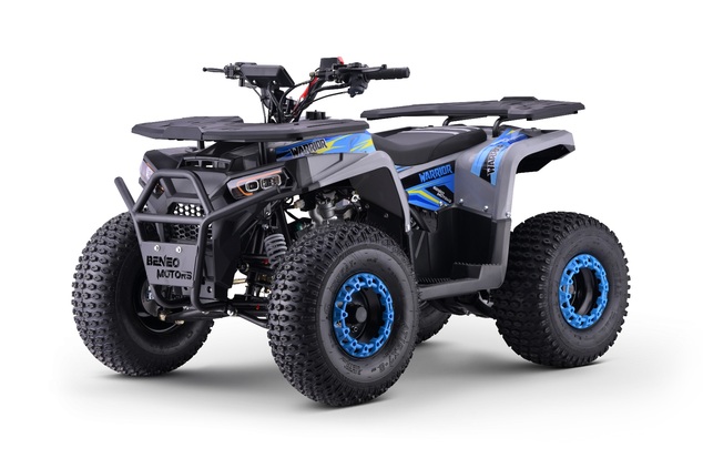 Benzínová štvorkolka pre deti Beneo Motors WARRIOR modrá - 125cm3