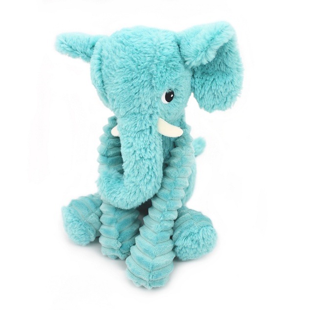 Ptipotos Plüschelefant Dimoitou blau - Mama mit Baby