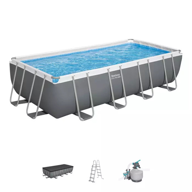 Bestway Pool Power Steel 549 x 274 x 122 cm mit Sandfilterung