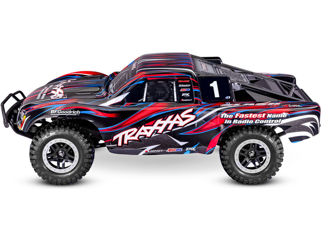 Traxxas Slash 1:10 HD VXL 4WD RTR modrý