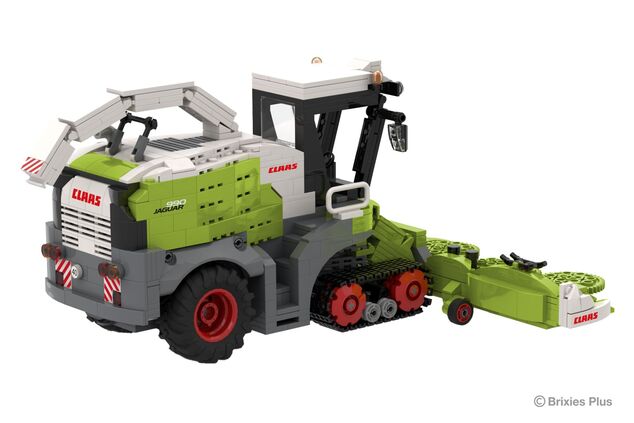 BRIXIES Plus 222.733 CLAAS JAGUAR 990 TERRA TRAC - zberacia rezačka, 973 k