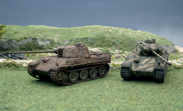 Fast Assembly tanky 7504 - Pz.Kpfw.V PANTHER Ausf.G (1:72)