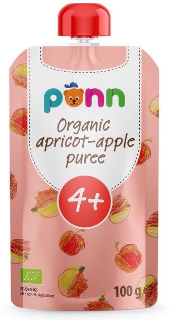SALVEST Ponn BIO Marhuľa s jablkom (100 g)