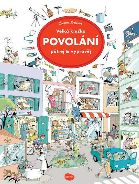 Velká knížka Povolání – Pátrej &amp; vyprávěj