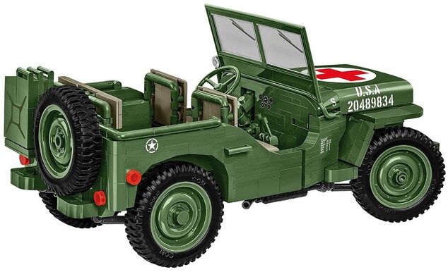 Cobi Willys MB sanitka 1:12, 1131 k