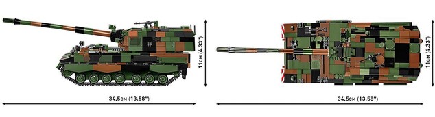 Cobi Armed Forces Panzerhaubitze 2000, 1:35, 1006 k, 1 f