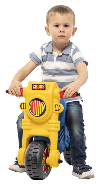 Moto Cross Senza Pedali 1 blu 59x38x45 cm