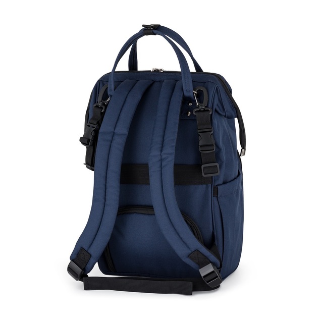 PETITE&amp;MARS Batoh prebaľovací na kočík Jack série Catchthemoment Dark Blue