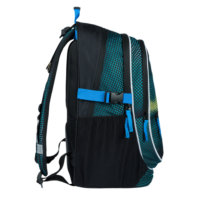 BAAGL SADA 3 Kern Fußballspieler: Rucksack, Federmappe, Tasche