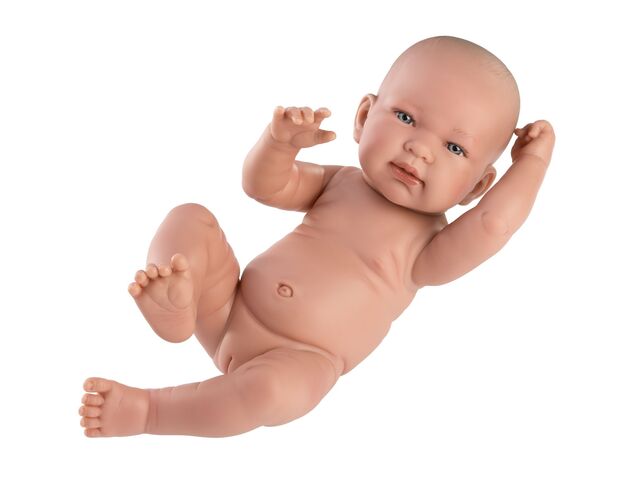 Llorens 73802 NEW BORN DIEVČATKO- realistické bábätko s celovinylovým telom - 40 cm