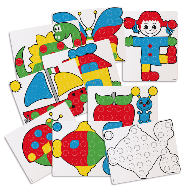 Quercetti Mozaika Fantacolor Junior Basic