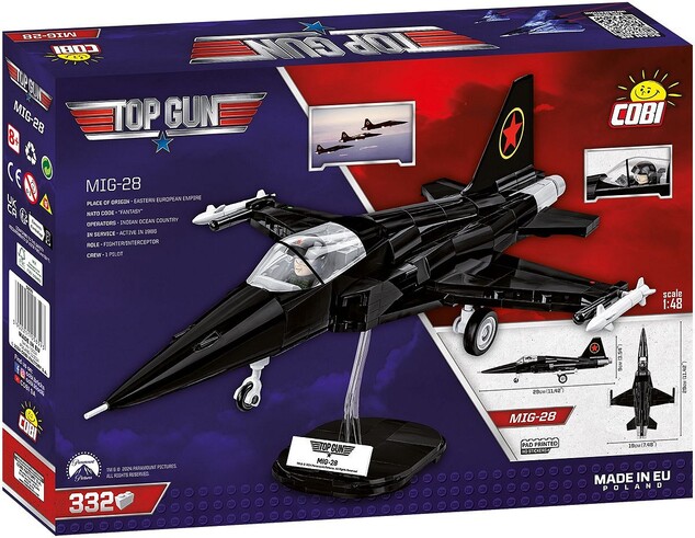Cobi TOP GUN MIG-28, 1:48, 332 k