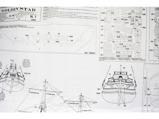 Mantua Model Golden Star 1:150 kit