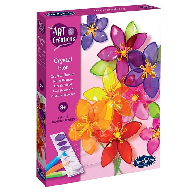 SENTOSPHERE Set creativ Flori de cristal