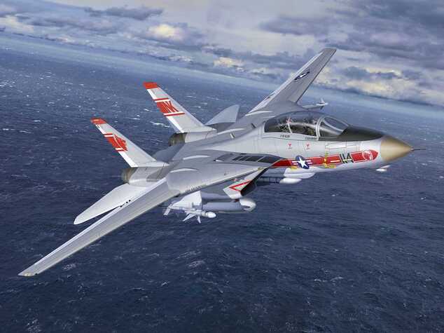 Plastic ModelKit letadlo 03782 - Grumman F-14A Tomcat (1:144)