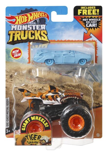 Hot Wheels Moster trucks 1:64 s angličákom
