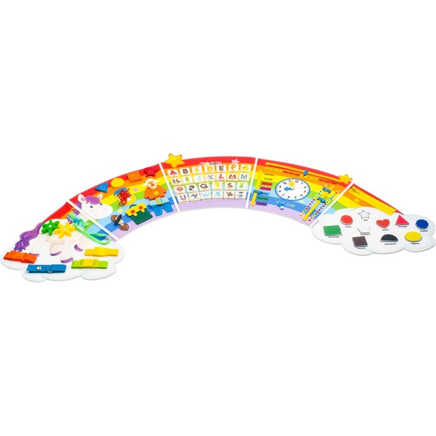 2Kids Toys Soft activity board Curcubeu cu nori