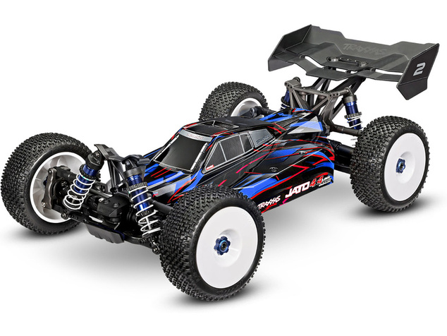 Traxxas Jato 1:8 4WD VXL-4S RTR modré
