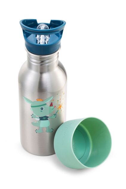 Lilliputiens - nerezová fľaša na pitie - dráčik Joe - 600 ml