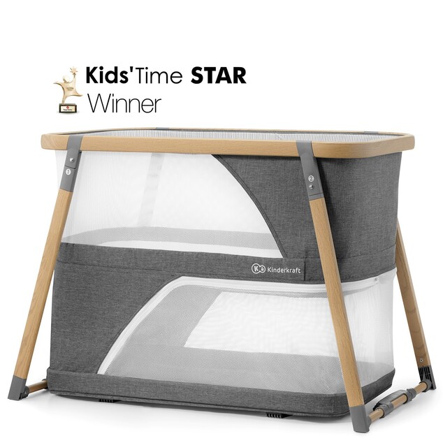 Postieľka multifunkčná 4v1 Sofi Gray Kinderkraft 2019
