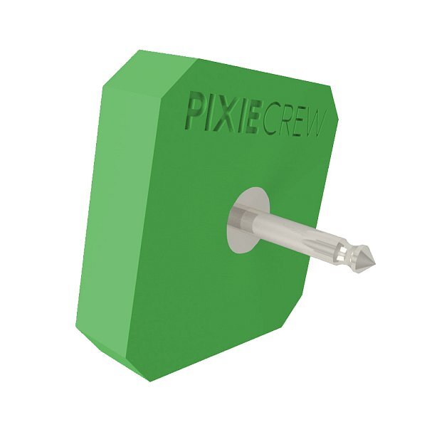 PIXIE CREW &amp; MINECRAFT odznak s reflexným prvkom