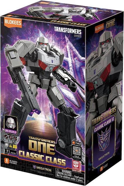 TRANSFORMERS BLOKEES Bausatz Classic Class 12 Megatron Transformer One
