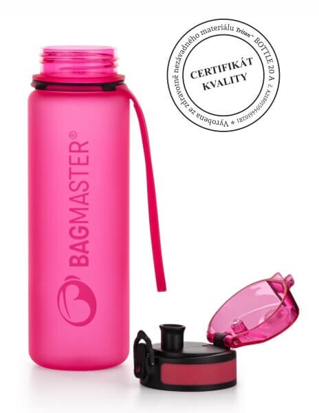 Rosa Flasche
