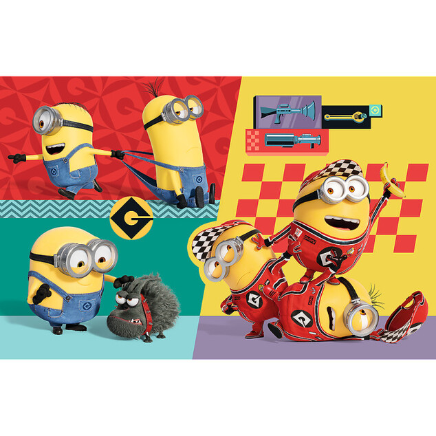 Trefl Minipuzzle 54 dielikov - Mimoni sú zábavní!