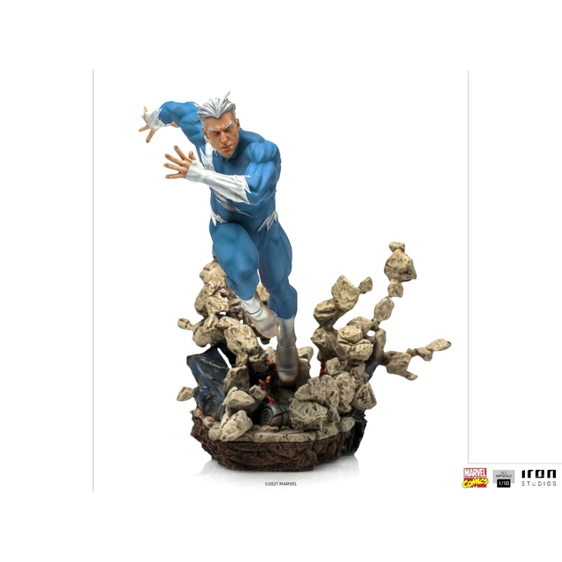 Iron Studios Marvel - Quicksilver Szobor Művészeti Skála 1/10