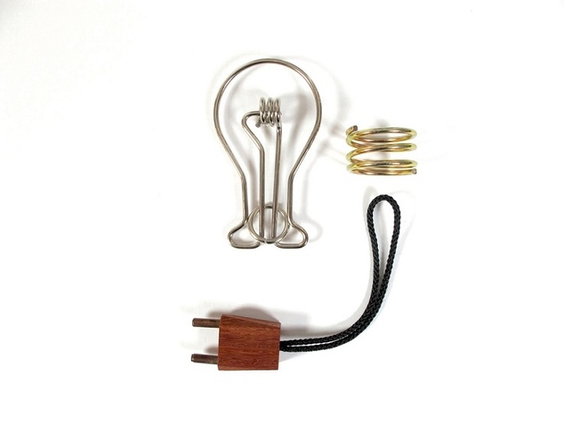 RECENTTOYS Metal Light Bulb