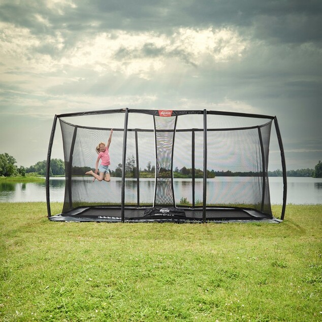 BERG Ultim Champion FlatGround 410 Grey+ Safety Net DLX XL
