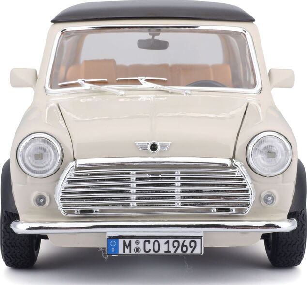 Bburago 1:18 Mini Cooper (1969) Beige