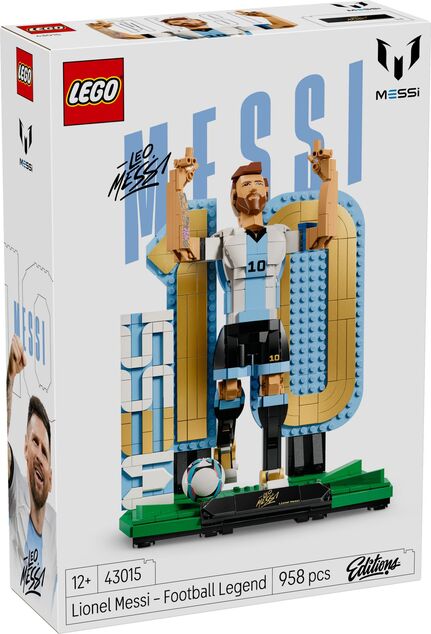 LEGO® Editions 43015 Lionel Messi – Futbalová legenda